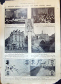 Old 1908 French Motor Grand Prix Soux Pierron Thery France Augustus B 20th