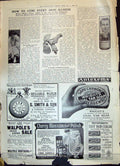 Old Print 1908 Antexema Skin Illness Smith Watch Wright'S Tar Soap Polish 20th