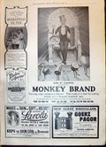 Old 1908 Monkey Brand Soap Goerz Pagor Larola Drew Motogodille Icilma 20th