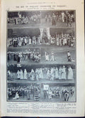 Old 1908 Pageant England Dover King Arthur Parker Scott Cremer Roosev 20th