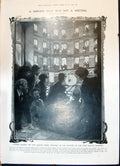 Old 1908 Strikers Evading Law Paris Labour Exchange Bambura Baboes Wi 20th