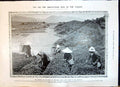 Old 1908 Tea Picking Hills Shizuoka Japan Rice Fields Blackfriars Bri 20th
