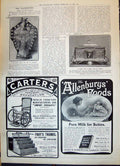 Old 1908 Challenge Shield Hussars Casket Lord Lister Carters Allenbur 20th