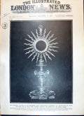 Old 1908 Blessed Sacrament Westminster Cathedral Procession Monstranc 20th