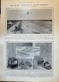 Old 1908 Wilbur Wright Aeroplane Typewriting Telegraphy Theatre Milli 20th