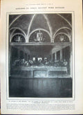 Old 1908 Leonardi Da Vinci Refectory Maria Delle Grazie Milan Wolff C 20th