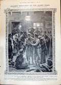 Old 1908 Bulgaria Army Braila Station Train Science Ridgeway Harmer O 20th