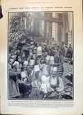 Old 1908 Turkey War Austria Constantinople John Burns President Gover 20th