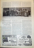 Old 1908 Motor Car Armstrong-Whitworth Bishop Newcastle Eau Cologne B 20th