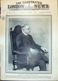 Antique Old Print 1908 Portrait Prince Von Bulow German Imperial Chancellor