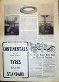 Old 1908 Car Bayard-Clement Dirigible Santos Dumont Aeroplane Mitchel 20th