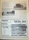 Old 1908 American Brooklands Motor Car New York Advertisment Swan Fou 20th