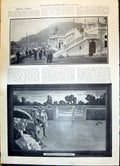 Antique Print 1908 View Terrace Monte Carlo France Buchanan'S Scotch Whisky