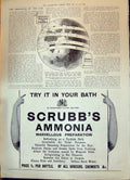 Antique Print 1908 Advertisement Scrubb'S Ammonia World Grand Routes France