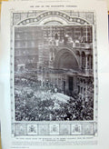 Old 1908 Papal Legate Benediction Sacrament Westminster Cathedral Ech 20th