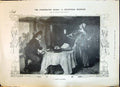 Old 1908 Casual Customer Bundy Christmas Scene Science Maclaurin Fran 20th