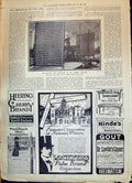 Old 1908 Curtain Radiators Bleriot Biplane Lockyers Cigarettes Heerin 20th