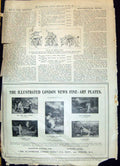 Antique Print 1908 Illustrated London News Paris Motor Show Michelin Twins 20th