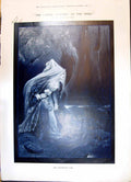 Old 1908 Enchanted Lake Horrid Mystery Pool Galahad Quest Grail Chris 20th