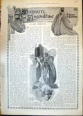 Old 1908 Story Illustration Margaret Angouleme Max Pemberton Horses B 20th