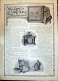 Antique Print 1908 Story Illustration King'S Orchard Marjorie Bowen Romance