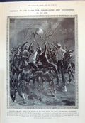Old 1910 Aviation Push-Ball Military Tournament Canton Sulphur Mine W 20th