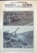 Old 1910 Christmas Eve Railway Train Crash Scotch Express Lancashire 20th