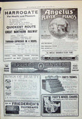 Old 1910 Great Northern Railway Herbert Marshal Pianos Price Candles 20th