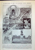 Old 1910 Royal Artillery Memorial Mall London Duke Connaught Loraine 20th