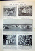 Old 1910 Ship Royal Yacht Tor Bay Sebastian Royal Children Nurses Fra 20th