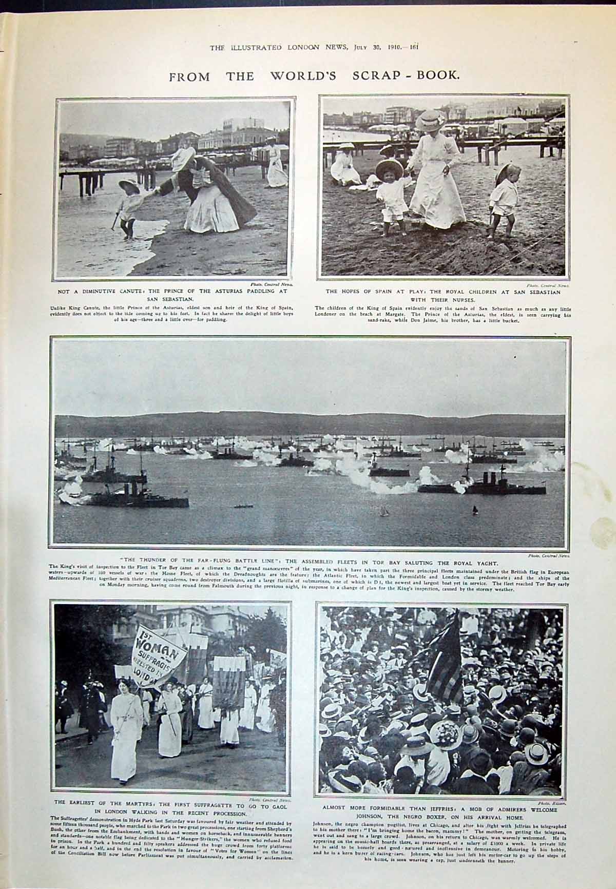 Old 1910 Ship Royal Yacht Tor Bay Sebastian Royal Children Nurses Fra 20th