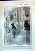 Old 1910 Winged Bulls Propylaea Darius Persepolis Finger S Scotland Y 20th
