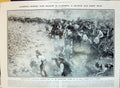 Old 1910 Jack Rabbit Drive California America Hunting Corral Dogs Hor 20th