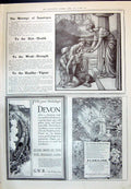 Old Print 1910 Sanatogen G.W.R. Railway Train Floriline Liquid Dentrifice 20th