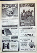 Antique Print 1910 Herbert Marshall Pianos Ellimans Markt Jones Goerz Pagor