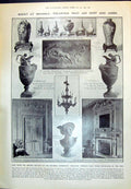 Old 1910 British Brussels Exhibition Wedgwood Moore Florence Nighting 20th