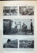 Old 1910 Railway Fire Engine Forest Richmond Morley Lanceley Ship Ori 20th