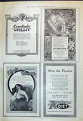 Antique Print 1910 Crawford Ufillit Allenburys Fry'S Cocoa Floriline Flora 20th