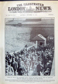 Old 1910 Lock-Out Shipbuilding Men Workers Boilermakers Walker Shipya 20th