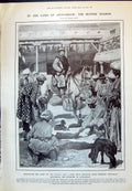Old 1910 Astrakhan Buying Skins Bukhara Wheat Corn Ochandio Argentina 20th