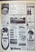 Old Print 1910 Cambus Whisky Wolsey Larola Boulton Hall Herbert Marshall 20th