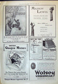 Old 1910 Fry'S Cocoa Maison Lewis Glasgow Cigarettes Wolsey Underwear 20th