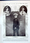 Old 1910 Duke Connaught Duchess Princess Patricia Ultra-Violet Rays P 20th