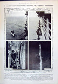 Old 1910 America Lifeboat Ship Trent Balloon Walter Wellman Parliamen 20th