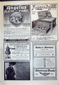 Old 1910 Herbert Marshall Pianos Mappin Webb Allenburys Foods Caffeta 20th