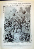 Old Print 1910 War German Siers Lance Sabre Straw Ball Models Crystal Pa 20th