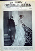 Old 1910 Wedding Princess Clementine Belgium Moncalieri Presentation 20th