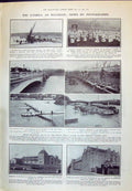 Old 1910 Fishing Boat Suffren Malta Paris Floods School Milner Rat-Ca 20th