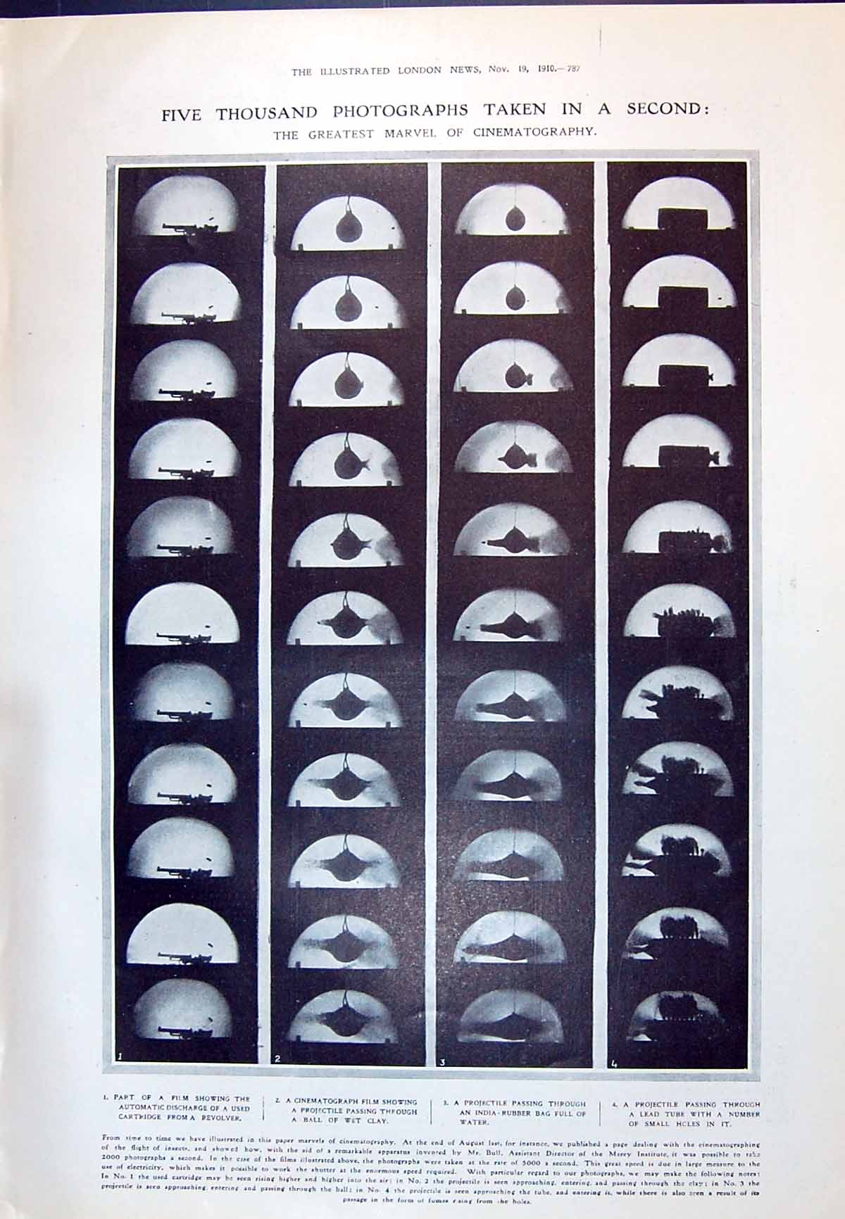 Old 1910 Photographs Cinematography Lang Parry Cornish Countess Tolst 20th