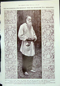 Old 1910 Reformer County Leo Tolstoy Monastery American Ships War Dak 20th
